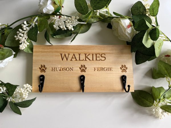 Personalised Dog Lead Holder **Up to 4 names**