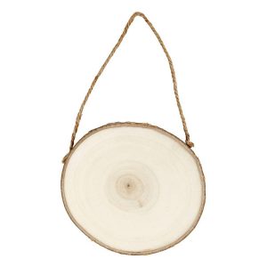 Hanging Wooden Door Sign (13cm)