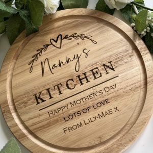 Personalised Cheeseboard/Breadboard 25cm