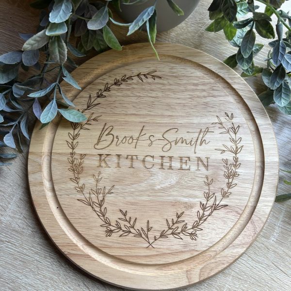 Personalised Cheeseboard/Breadboard 25cm - Image 3