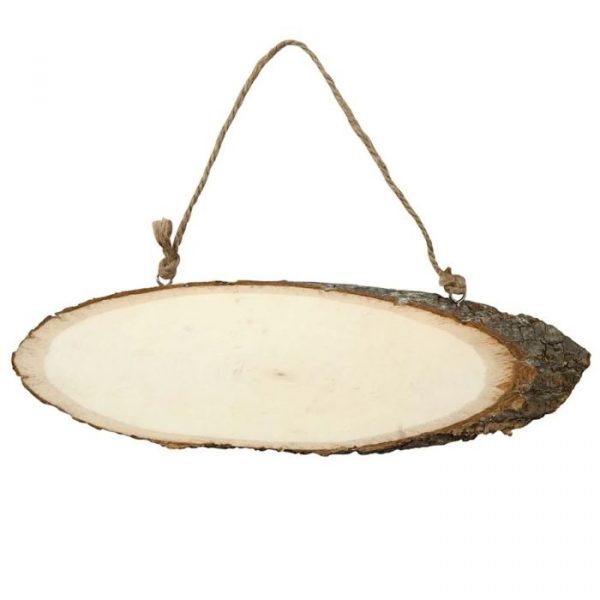 Gorgeous Log Slice Door Sign - Image 2