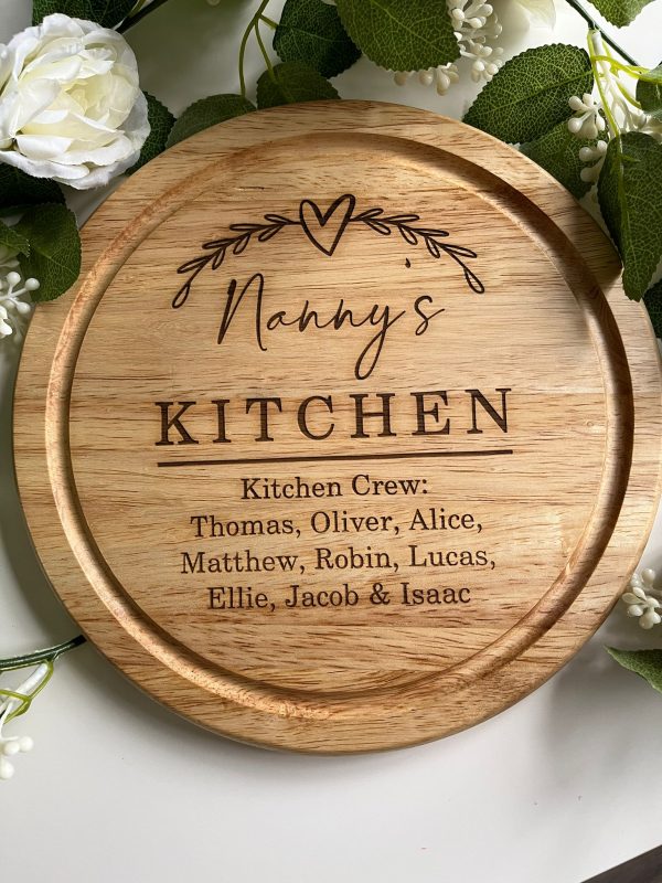 Personalised Cheeseboard/Breadboard 25cm - Image 2