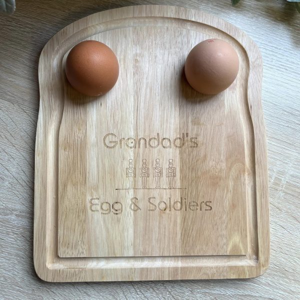 Personalised "Egg & Soldiers" Board - Image 3