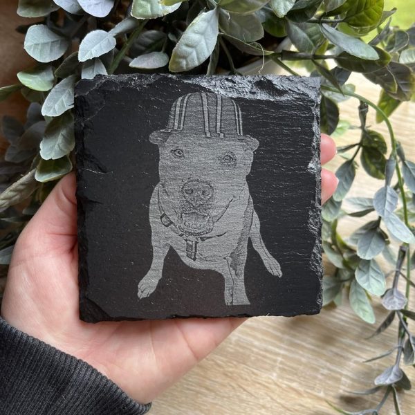 Personalised Pet Slate Coasters (ANY IMAGE!!) - Image 2